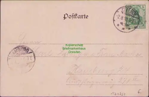 171751 AK Itzehoe 1903 Breitenburger Fähre Verlag von Wilh Jansen, Itzehoe.