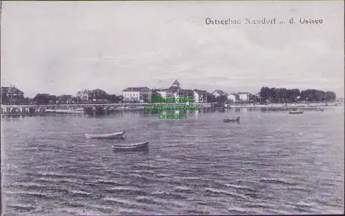 171744 AK Ostseebad Niendorf an der Ostsee Timmendorfer Strand um 1920