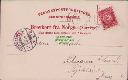 171678 AK Numedal Norge Norwegen 1905 Mann in Tracht mit Bierkrug