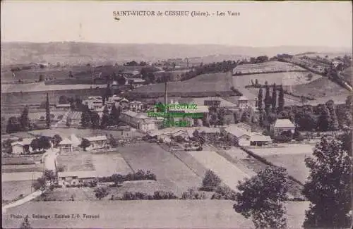 171669 AK SAINT-VICTOR de CESSIEU Isère - Les Vaux Saint-Victor-de-Cessieu 1916