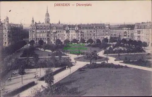 171648 AK DRESDEN Dürerplatz 1915