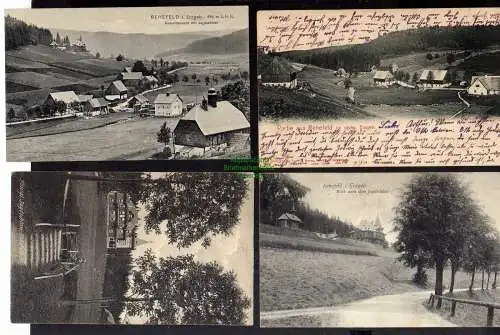 129375 8 AK Rehefeld Jagdschloss Teilansicht 1912 Ortsteile