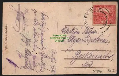 51816 AK Hrad Pernstyn 1919 Schloss Pernstyn