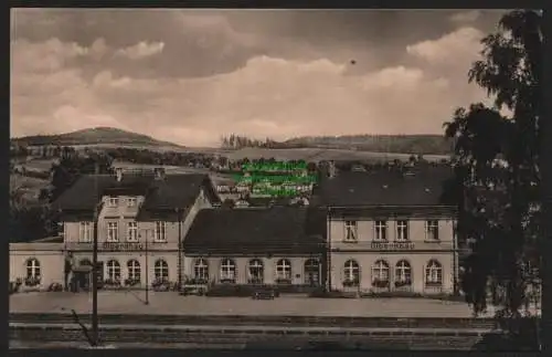 51969 AK Olbernhau Erzgebirge Bahnhof Fotokarte 1961