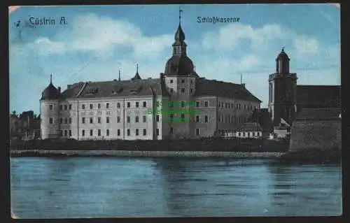 51874 AK Küstrin Cüstrin 1914 Schloßkaserne