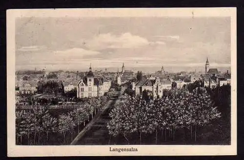 46576 AK Bad Langensalza 1916 Gesamtansicht