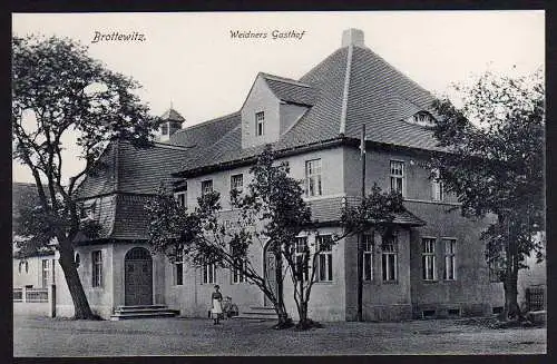 45568 AK Brottewitz Weidners Gasthof ca. 1915