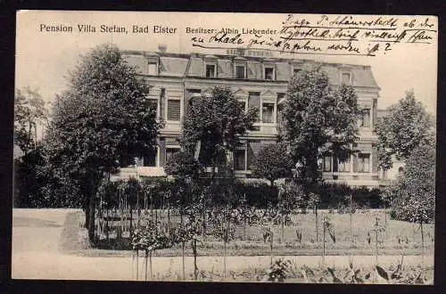 45985 AK Bad Elster Pension Villa Stefan Liebender 1914