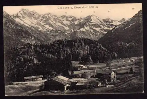 39056 AK Schwand b. Oberstdorf um 1910