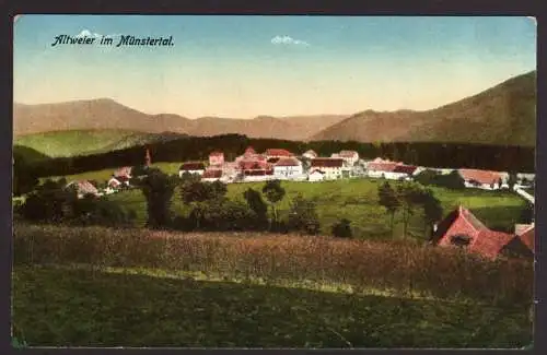 35938 AK Altweier im Münstertal Aubure 1917 Feldpost Aubure