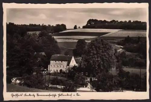 35996 AK Gasthaus Keckritz Hellendorf über Pirna 1941