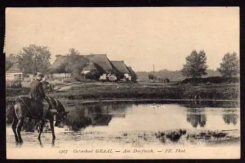 36099 AK Ostseebad Graal Am Dorfteich 1925