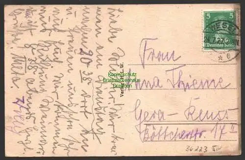 36223 AK Wesel Demkmal der Schill schen Offiziere  1927