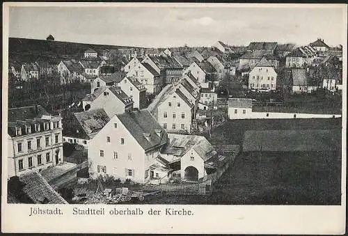 23904 AK Jöhstadt Stadtteil oberhalb der Kirche , ungelaufen