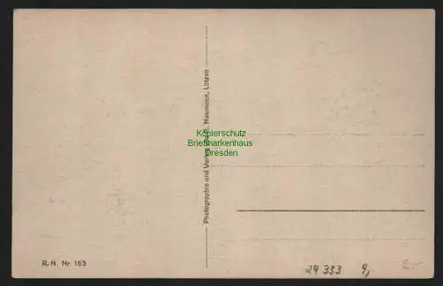 24333 AK Lützen Gustav Adolf Denkmal mit Kapelle