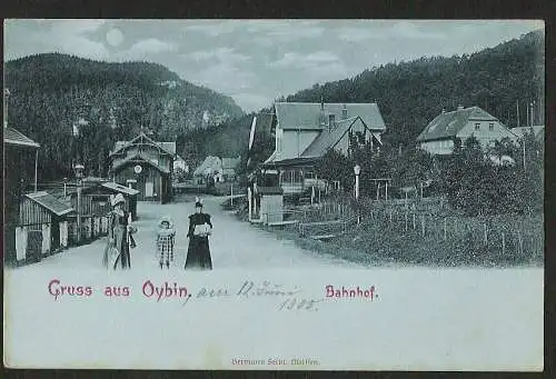 24327 AK Oybin Bahnhof , ungelaufen