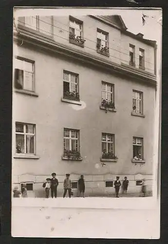 24310 AK Foto AK Hohentanne Amtsh. Zwickau Wohnhaus 1914