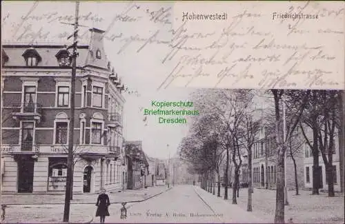 158898 AK Hohenwestedt 1904 Friedrichstraße