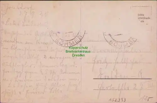 152393 AK Schanzendorf Krompach Valy Restaurant Hotel Edelstein 1920