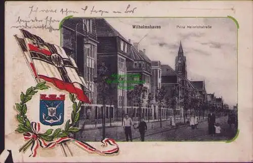 152464 AK Wilhelmshaven Prinz Heinrichstraße 1917 Feldpost