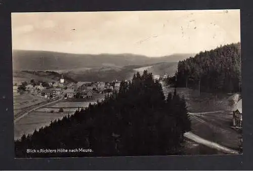 104931 AK Meura Blick von Richters Höhe Fotokarte um 1930