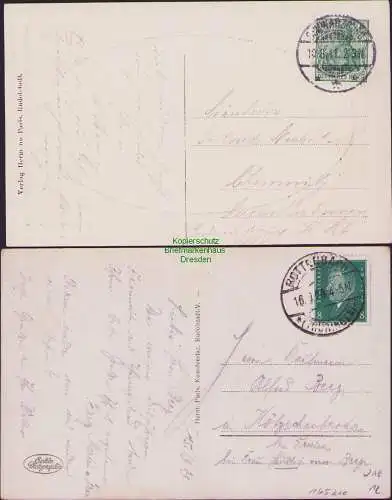 165210 AK Schwarzatal, Weidmannsheil 1911 Schwarzburg vom Trippstein 1929