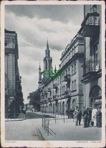 165272 AK Kalisch Kalisz 1943 DANZIGER STRASSE