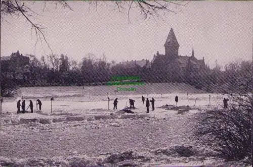 165318 AK Tilsit Eisernte auf dem Schloßmühlenteich Ostpreußen im Bild um 1960