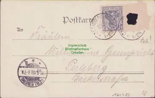 161488 AK Gruss aus Gühlits b. Prignitz 1903