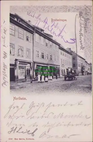 161489 AK Northeim Breitestrasse 1904