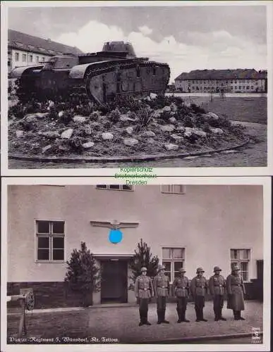 161523 2 AK Panzer-Regiment 5, Wünsdorf Kr. Teltow um 1935 1940