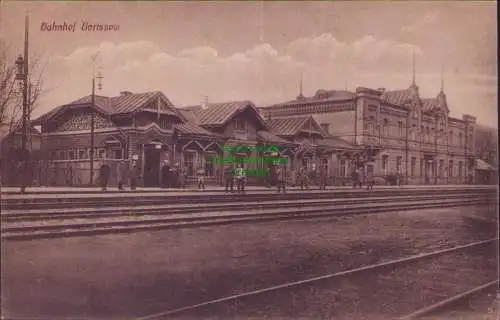 161354 AK Bahnhof Borissow Baryssau Belarus Weißrussland Verlag Hermann Poy