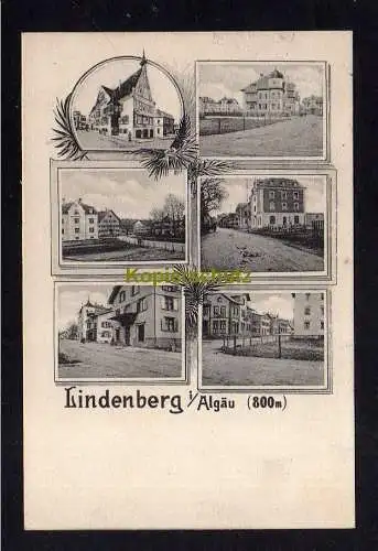 115754 AK Lindenberg i. Allgäu 1906 Mehrbildkarte 6 Ansichten