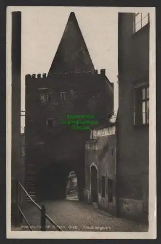 151982 AK Habelschwerdt Grafschaft Glatz Stadtbergturm 1930