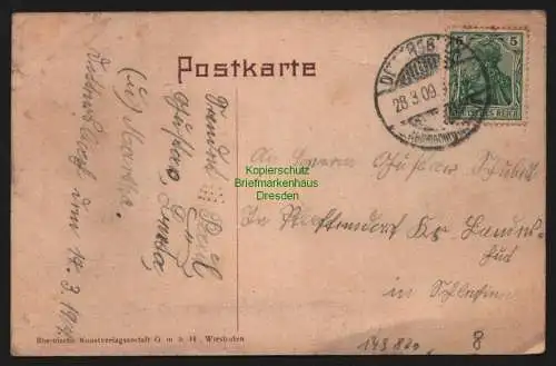 149820 AK Waldenburg Schlesien Kaiser Friedrichs Höhe 1909