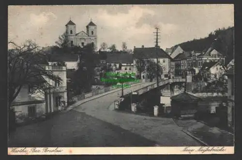 147009 AK Wartha Bz. Breslau 1931 Neue Neissebrücke Kirche