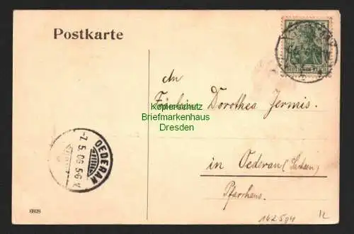 142504 AK Grimma St. Augustin 1906 Landes- und Fürstenschule Studentika Wappen