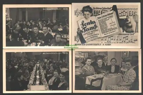 141493 4 AK Dresden Kultur Senta Tamß Schlager Komponistin Ansagerin Fest 1939