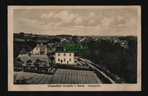 134448 AK Ostseebad Grömitz i. Holstein Dorfpartie um 1910