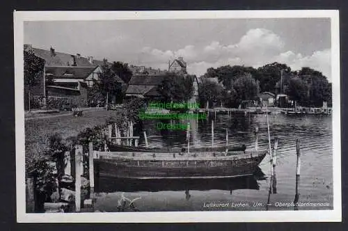 124202 AK Lychen Uckermark Oberpfuhlpromenade 1954