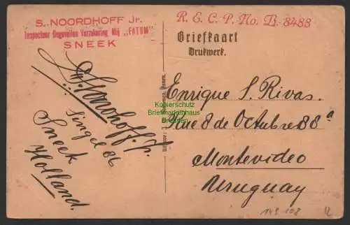 149108 AK Sneek Niederlande De Waterpoort anno 1613 Künstlerkarte