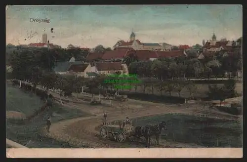 148617 AK Droyßig Panorama 1912