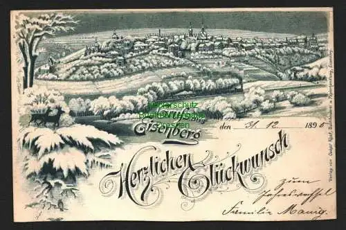 146201 AK Eisenberg 1895 Winterlitho