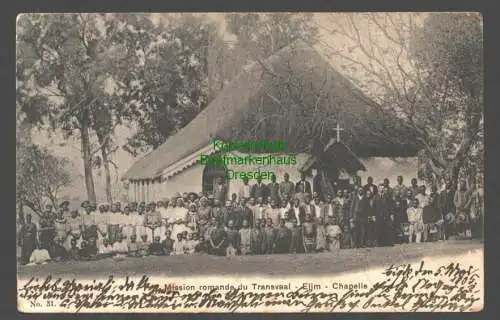 145936 AK Mission romande du Transvaal Elim Chapelle 1905