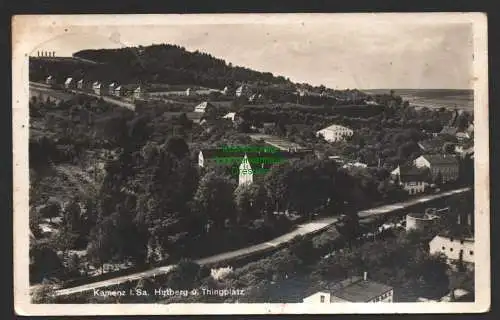 144396 AK Kamenz Sa. Hutberg Thingplatz um 1935