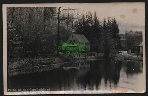 140519 AK Fotokarte Grundschänke Bei Görlitrz Telefon Seidenberg um 1940