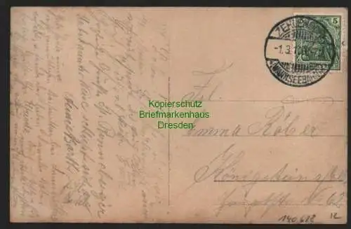 140628 AK Berlin Zehlendorf Wannseebahn 1910 Fotokarte Markanntes Haus
