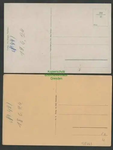 139269 2 AK Ravensburg Panorama 1924 Waldsee 1924