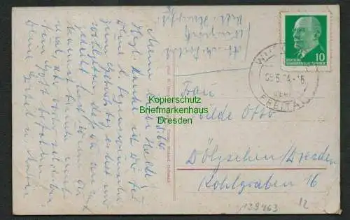 139463 AK Gasthof Niederhermsdorf b. Potschappel Bahnstation Wurgwitz um 1915