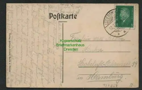137857 AK Barth a. d. Ostsee 1929 Marktplatz Kirche Kaiser Denkmal